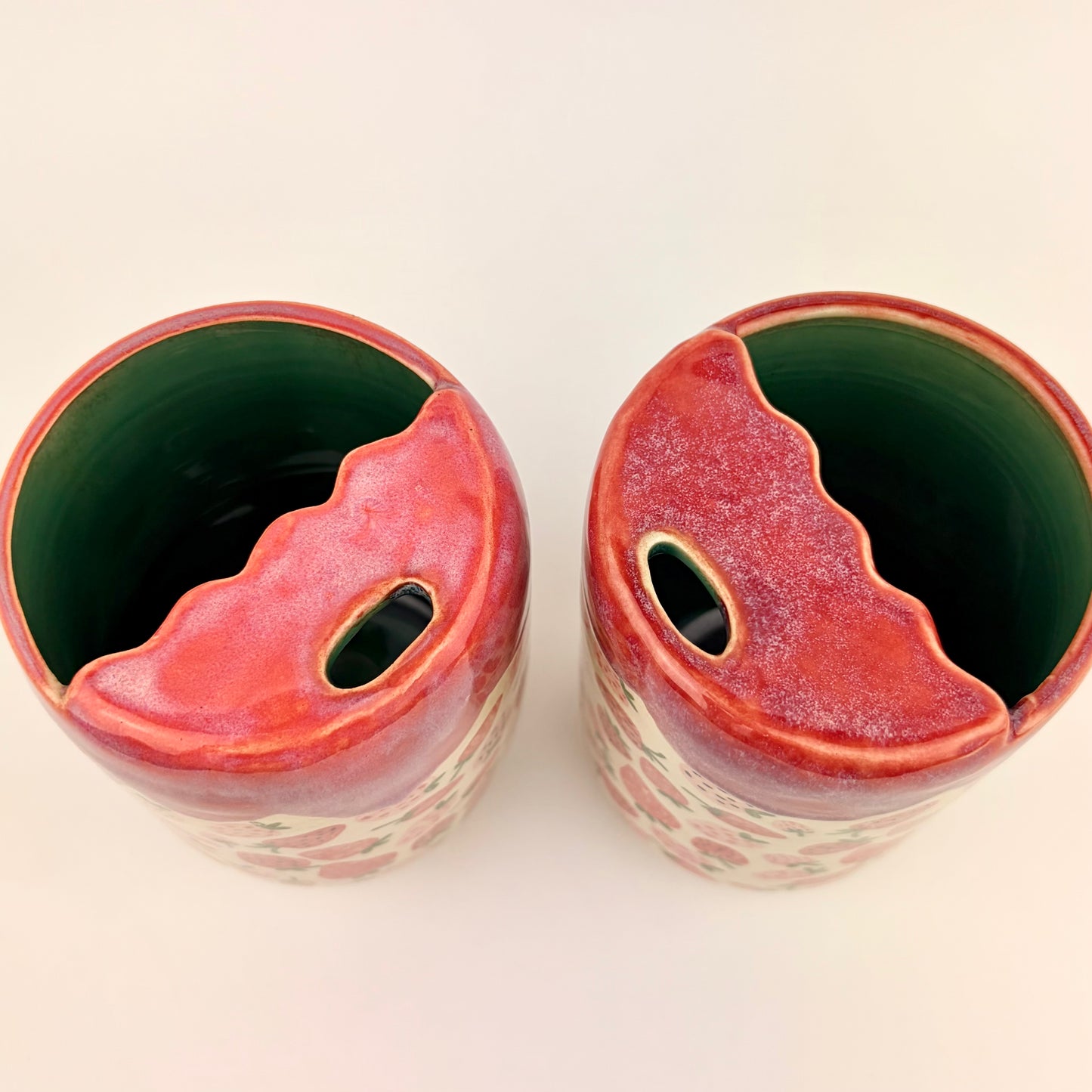Straight Strawberry Sippy Cup
